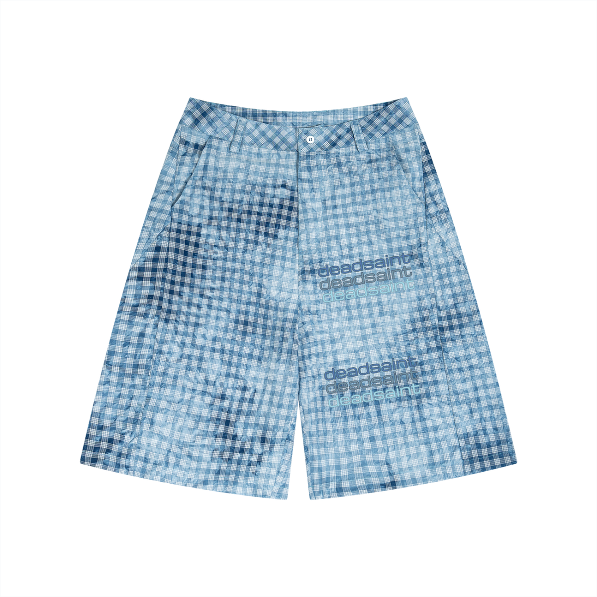 Sinner Plaid Vintage Shorts